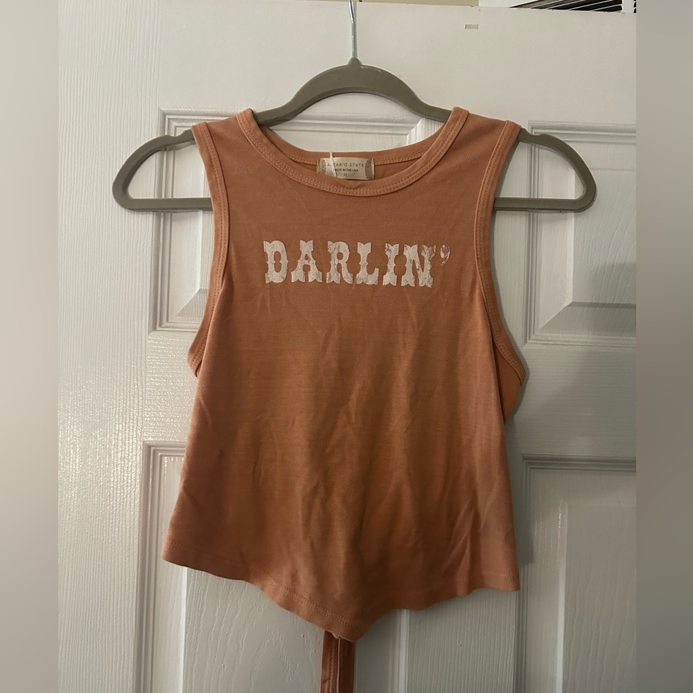 Altar’d state cropped darlin top